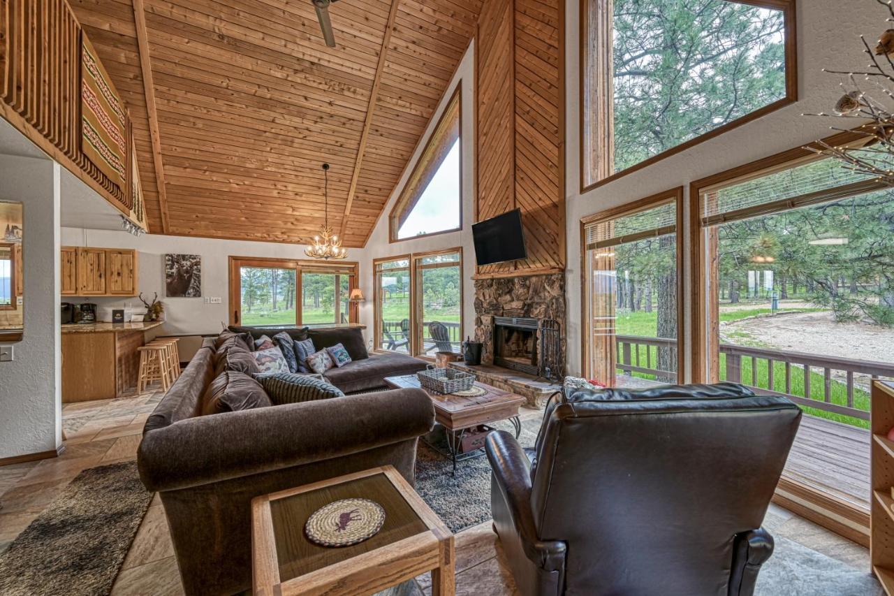 Вилла Mountain View Cabin Анджел Файер Экстерьер фото